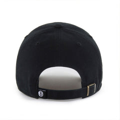 Brooklyn Nets '47 Black on Black Clean Up Adjustable Hat discount