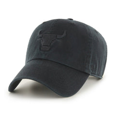 Chicago Bulls '47 Black on Black Clean Up Adjustable Hat for sale