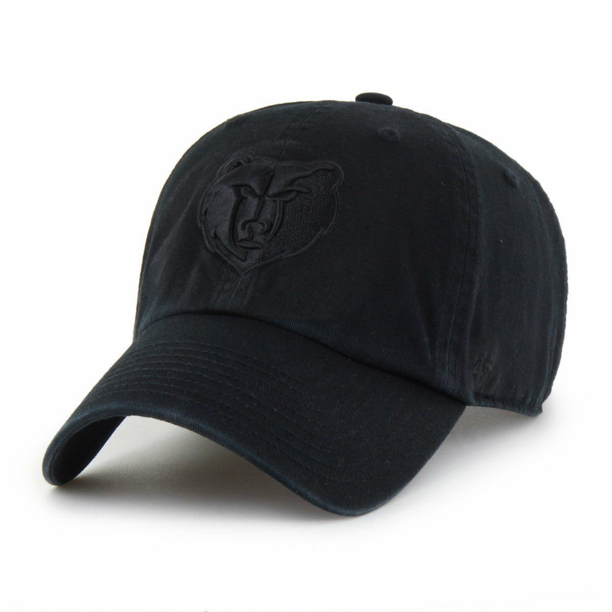 Memphis Grizzlies '47 Black on Black Clean Up Adjustable Hat on sale