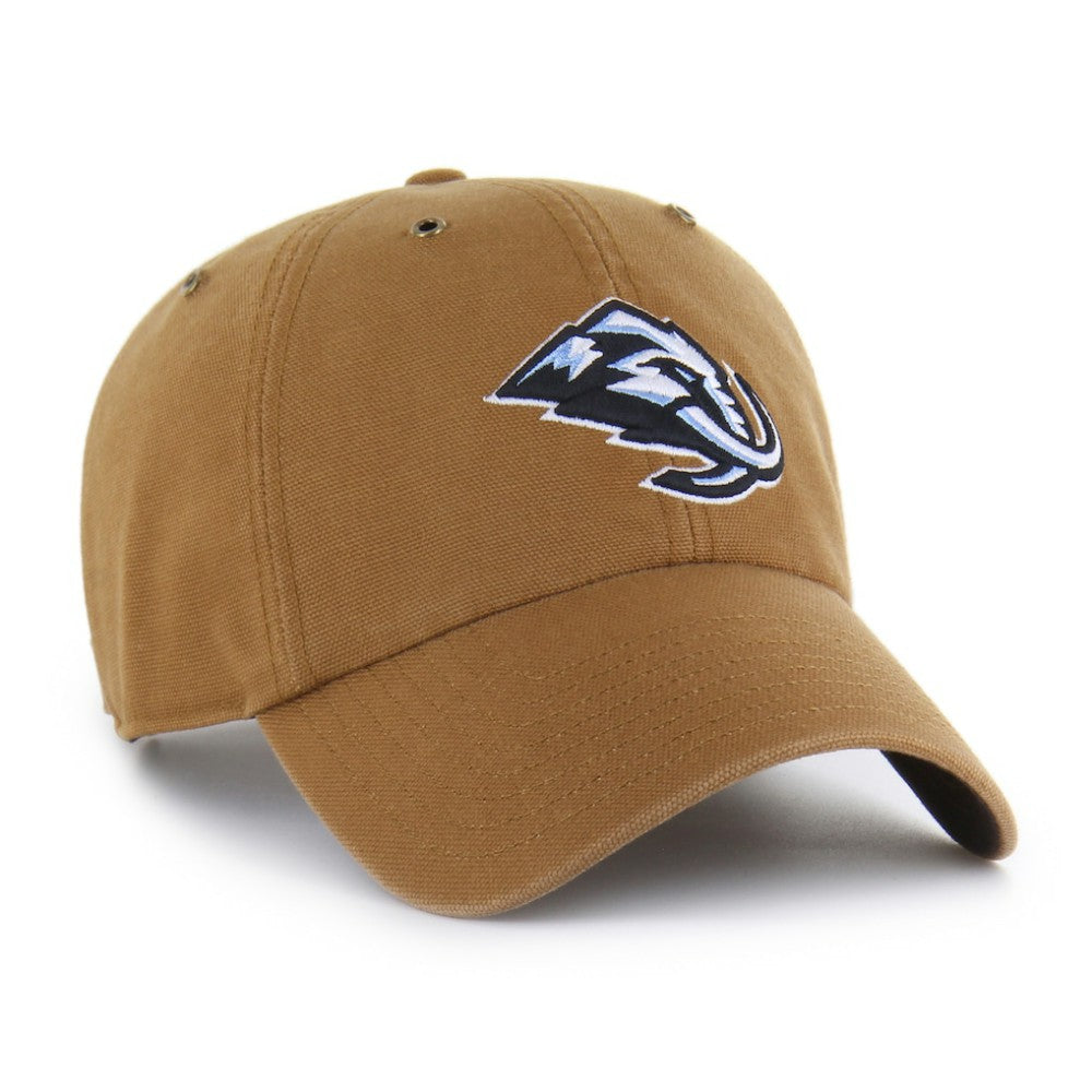 Utah Mammoth Carhartt x '47 Clean Up Adjustable Hat - Brown Hats