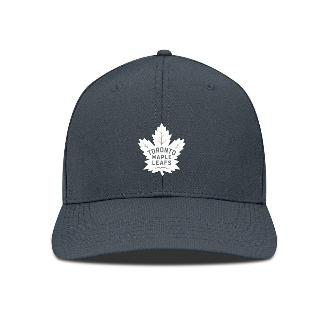 Toronto Maple Leafs Levelwear Rise Slate & Snow Structured Flex Hat - Charcoal Hats
