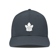 Toronto Maple Leafs Levelwear Rise Slate & Snow Structured Flex Hat - Charcoal Hats