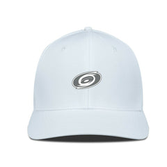 Carolina Hurricanes Levelwear Rise Slate & Snow Structured Flex Hat - White Hats