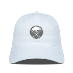Buffalo Sabres Levelwear Matrix Slate & Snow Unstructured Adjustable Hat - White Hats
