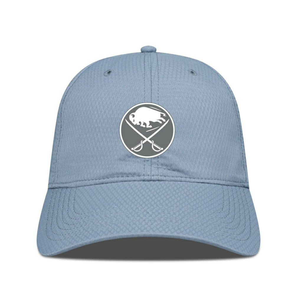 Buffalo Sabres Levelwear Matrix Slate & Snow Unstructured Adjustable Hat - Blue Hats