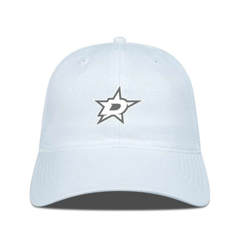 Dallas Stars Levelwear Matrix Slate & Snow Unstructured Adjustable Hat - White Hats