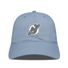 New Jersey Devils Levelwear Matrix Slate & Snow Unstructured Adjustable Hat - Blue Jerseys