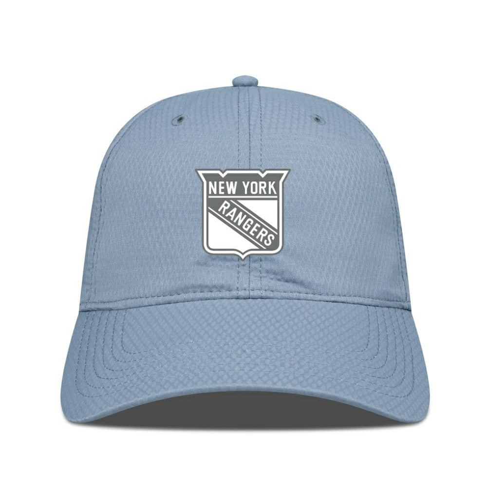 New York Rangers Levelwear Matrix Slate & Snow Unstructured Adjustable Hat - Blue Hats