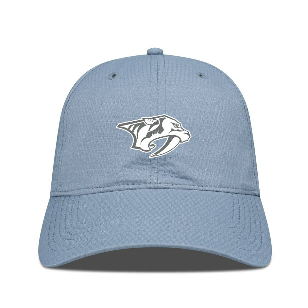 Nashville Predators Levelwear Matrix Slate & Snow Unstructured Adjustable Hat - Blue Hats