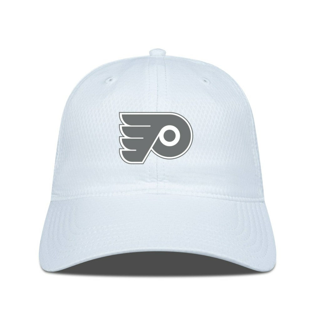 Philadelphia Flyers Levelwear Matrix Slate & Snow Unstructured Adjustable Hat - White Hats