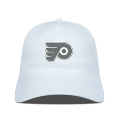 Philadelphia Flyers Levelwear Matrix Slate & Snow Unstructured Adjustable Hat - White Hats
