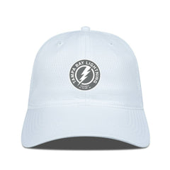 Tampa Bay Lightning Levelwear Matrix Slate & Snow Unstructured Adjustable Hat - White Hats