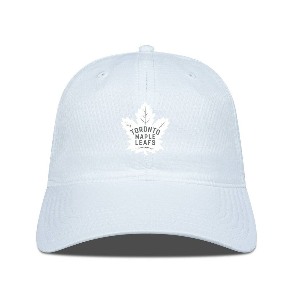 Toronto Maple Leafs Levelwear Matrix Slate & Snow Unstructured Adjustable Hat - White Hats