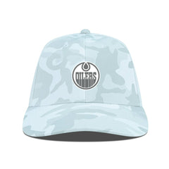 Edmonton Oilers Levelwear Clash Slate & Snow Meshback Flex Hat - Camo Hats