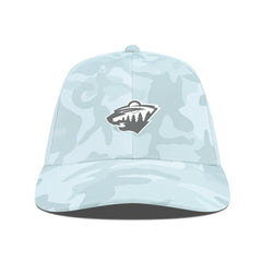 Minnesota Wild Levelwear Clash Slate & Snow Meshback Flex Hat - Camo Hats