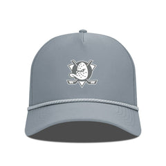 Anaheim Ducks Levelwear Gordon Slate & Snow Rope Adjustable Hat - Gray Hats