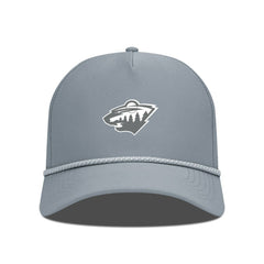 Minnesota Wild Levelwear Gordon Slate & Snow Rope Adjustable Hat - Gray Hats