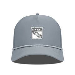 New York Rangers Levelwear Gordon Slate & Snow Rope Adjustable Hat - Gray Hats