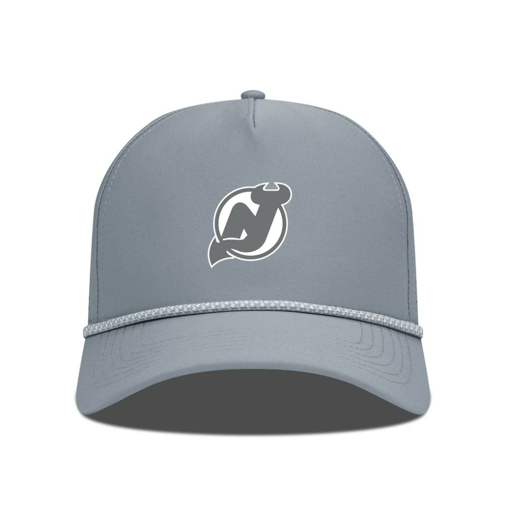 New Jersey Devils Levelwear Gordon Slate & Snow Rope Adjustable Hat - Gray Jerseys