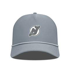 New Jersey Devils Levelwear Gordon Slate & Snow Rope Adjustable Hat - Gray Jerseys