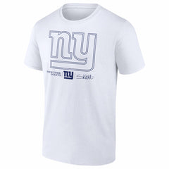 Cam Skattebo New York Giants Tonal Player Name & Number T-Shirt - White for sale