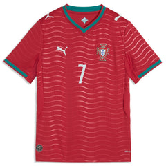 Cristiano Ronaldo Portugal National Team Youth 2026 Home Replica Jersey - Red outlet