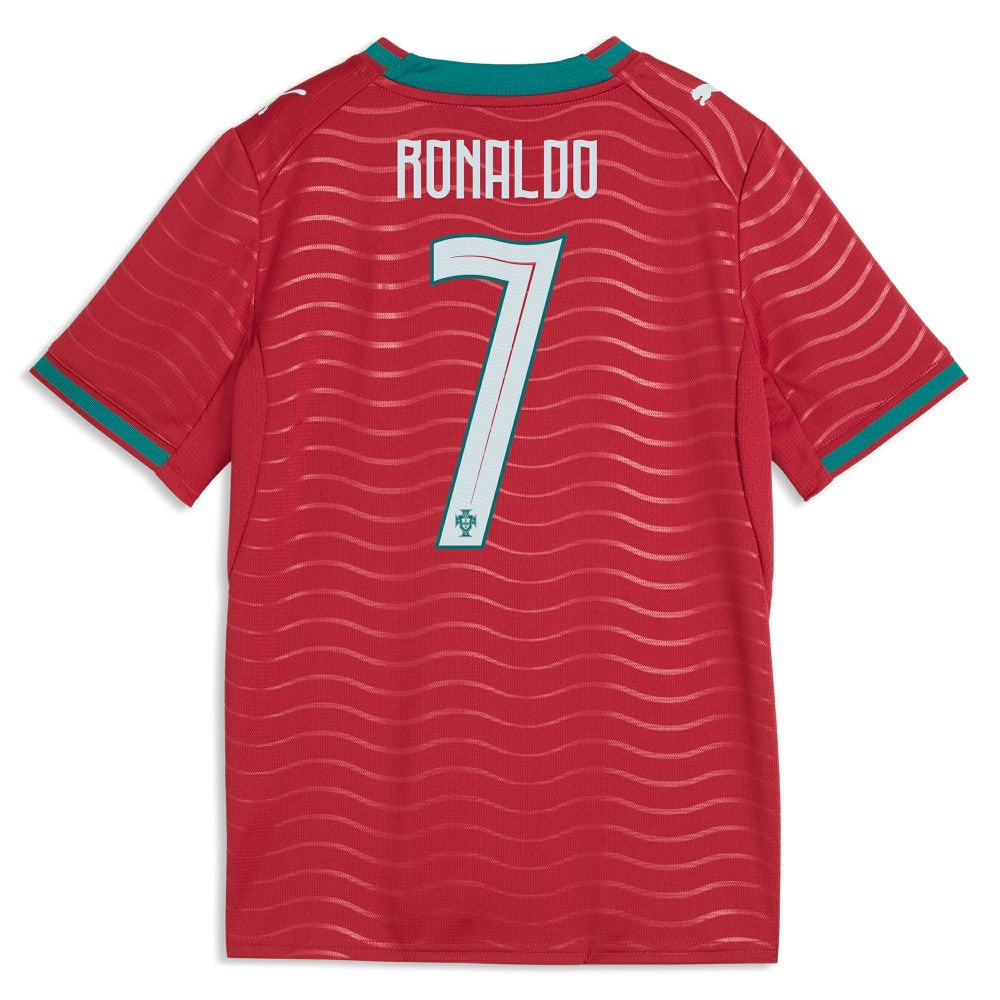 Cristiano Ronaldo Portugal National Team Youth 2026 Home Replica Jersey - Red outlet