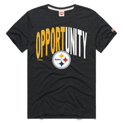 Pittsburgh Steelers Homage Unisex 2025 Inspire Change Opportunity Tri-Blend T-Shirt - Charcoal cheap