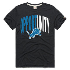 Detroit Lions Homage Unisex 2025 Inspire Change Opportunity Tri-Blend T-Shirt - Charcoal on sale