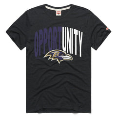 Baltimore Ravens Homage Unisex 2025 Inspire Change Opportunity Tri-Blend T-Shirt - Charcoal on sale