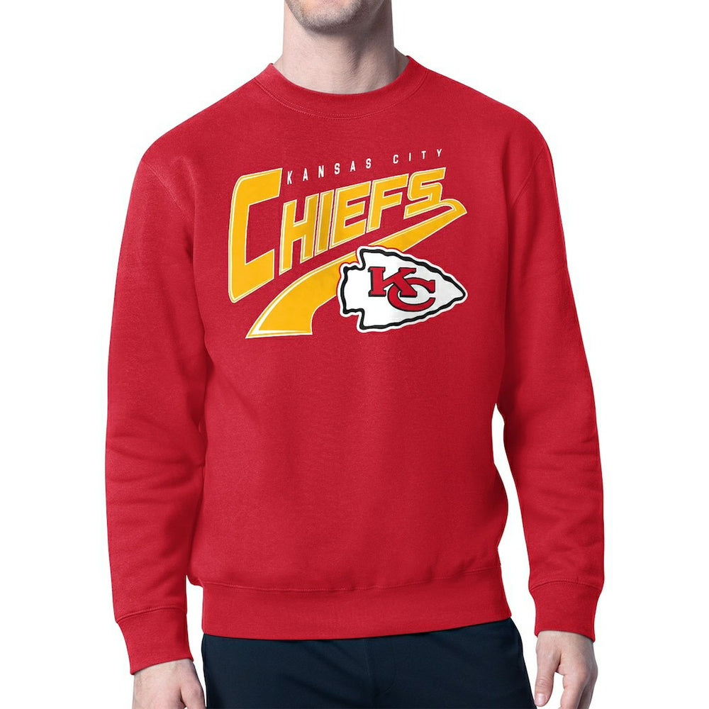 Kansas City Chiefs Starter Modern Tailsweep Fleece Sweatshirt - Red outlet
