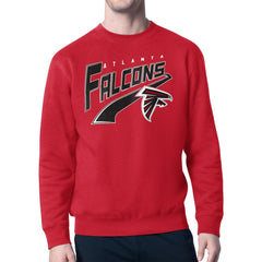 Atlanta Falcons Starter Modern Tailsweep Fleece Sweatshirt - Red on sale