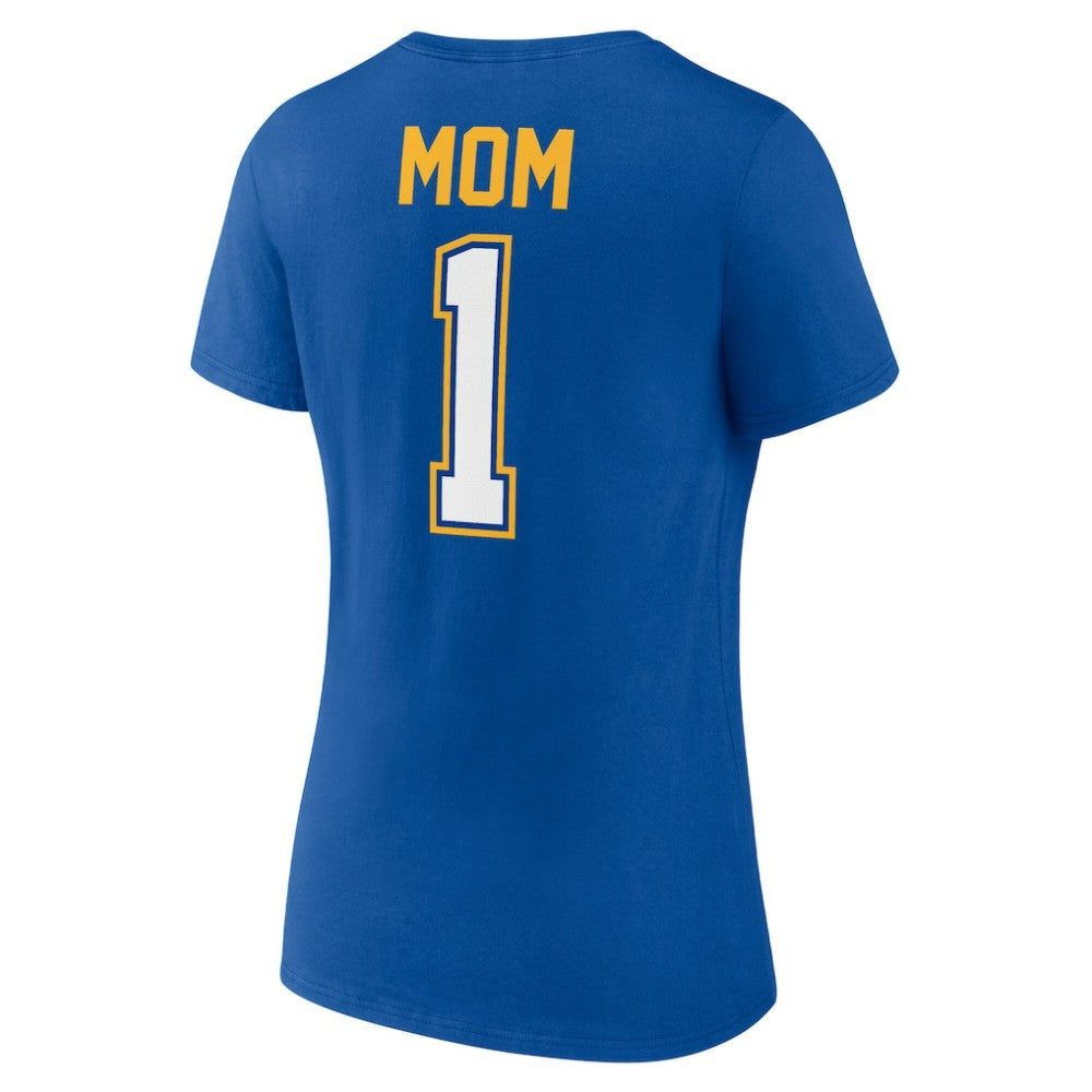 Buffalo Sabres Women's Mother's Day V-Neck T-Shirt - Royal T-shirts