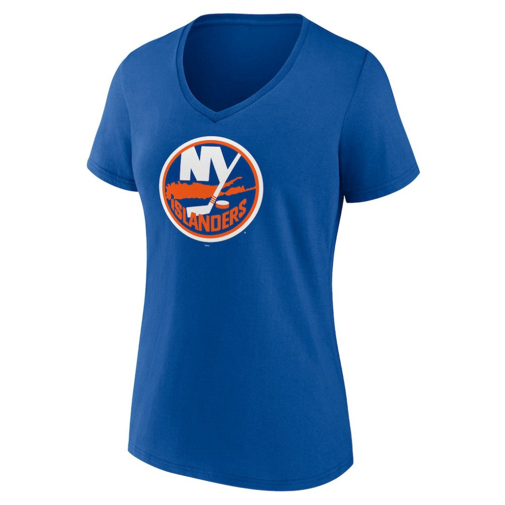 New York Islanders Women's Mother's Day V-Neck T-Shirt - Royal T-shirts