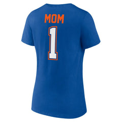 New York Islanders Women's Mother's Day V-Neck T-Shirt - Royal T-shirts