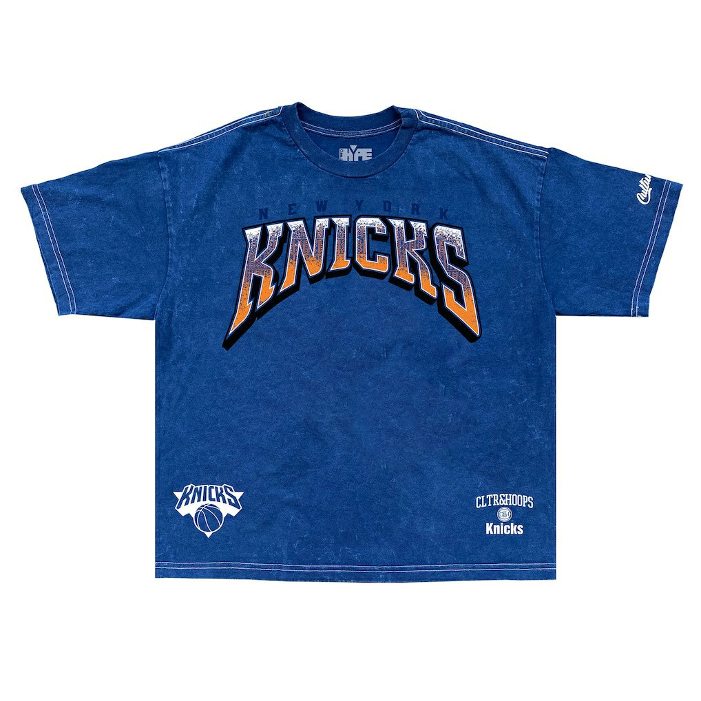 New York Knicks Drip & Dime Collection Premium T-Shirt - Blue for sale