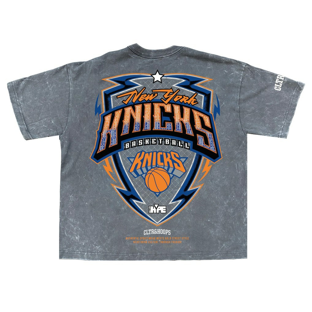 New York Knicks Banner Era Collection Premium T-Shirt - Gray online