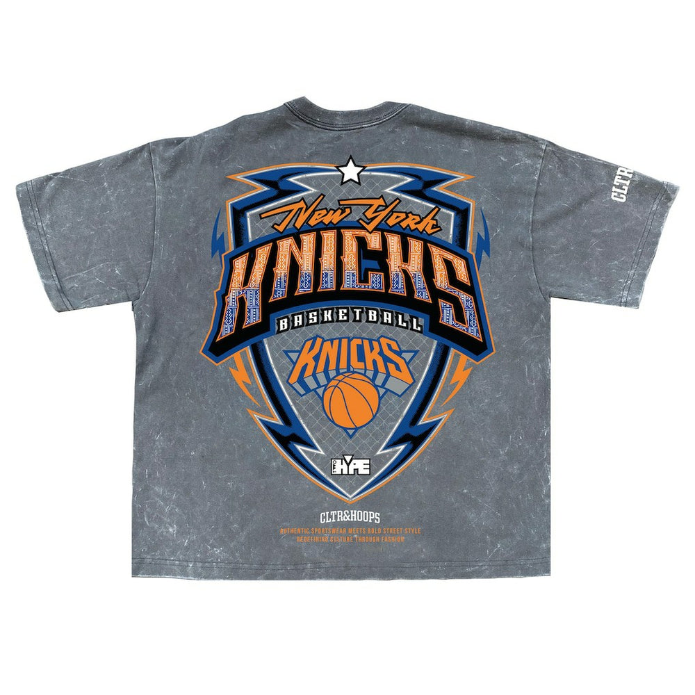 New York Knicks Banner Era Collection Premium T-Shirt - Gray online