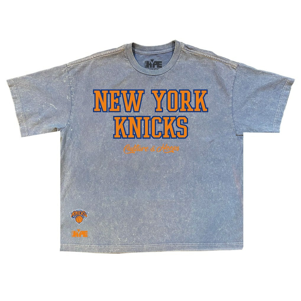 New York Knicks Culture Worldwide Collection Premium T-Shirt - Powder Blue for sale