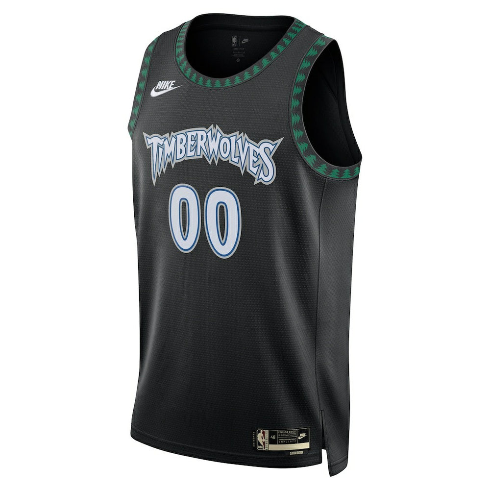 Minnesota Timberwolves Unisex Swingman Custom Jersey - Classic Edition - Black for sale