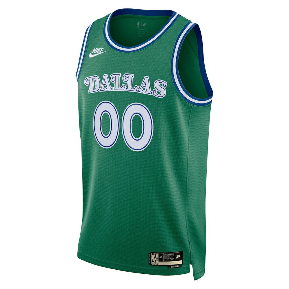 Dallas Mavericks Unisex Swingman Custom Jersey sale - Classic Editi- Green online