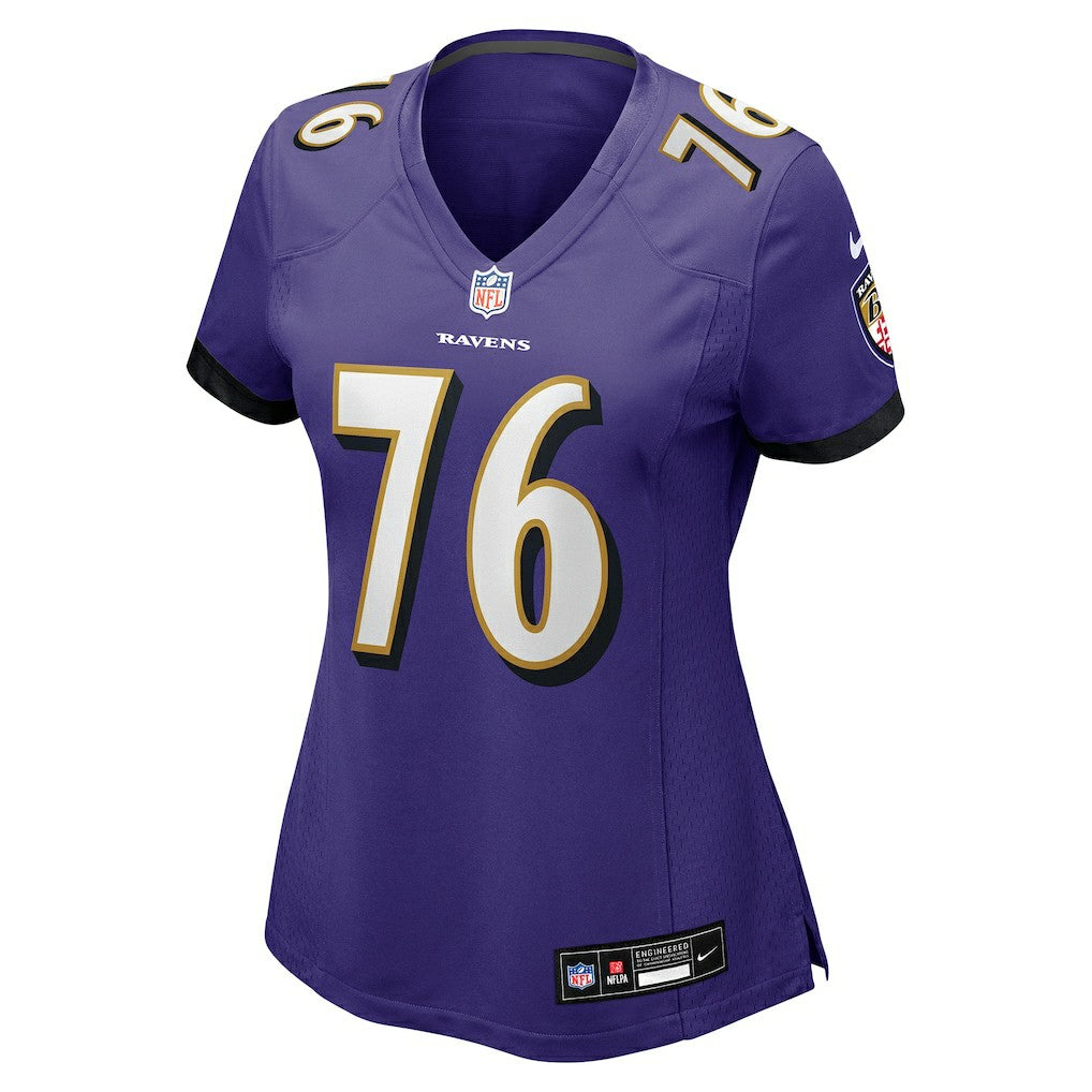Kenyon Green Baltimore Ravens Women's Team Game Jersey - Purple cheap