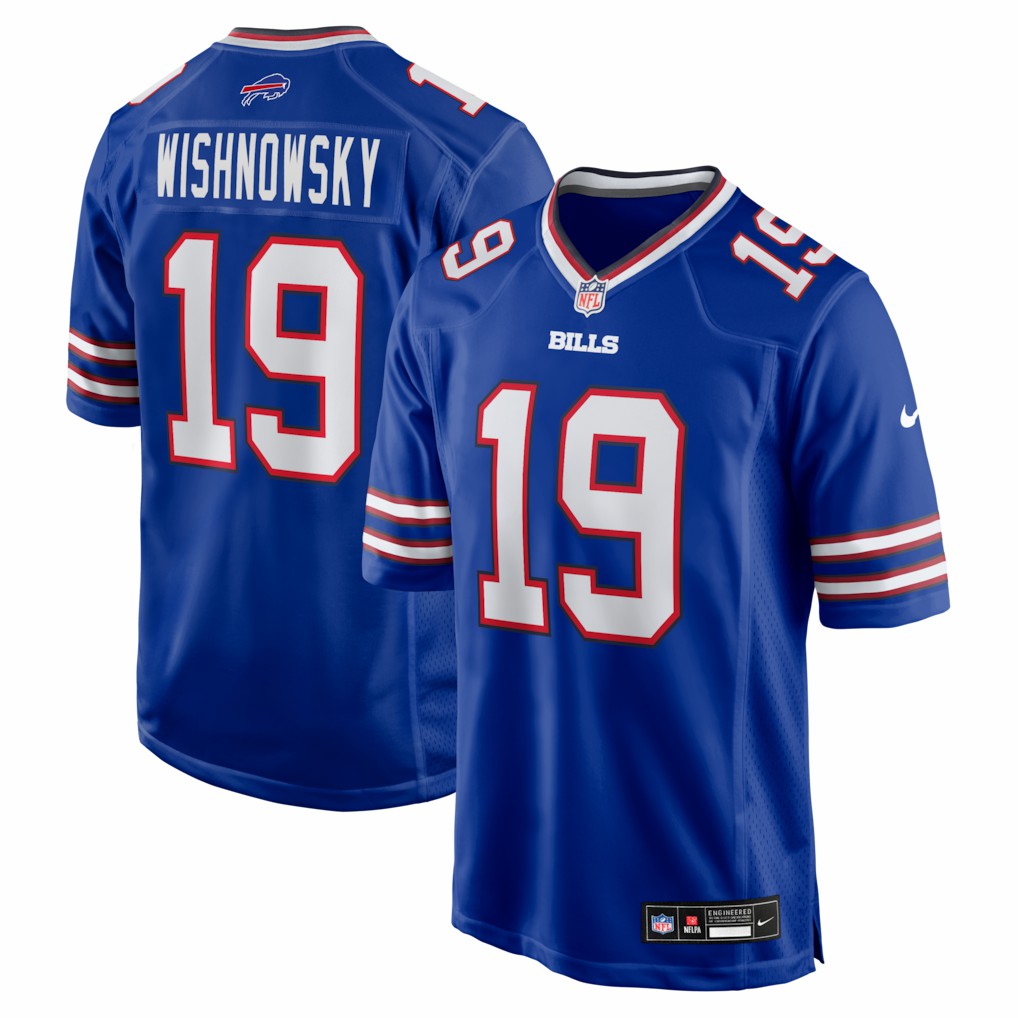 Mitch Wishnowsky Buffalo Bills Team Game Jersey - Royal online