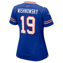Mitch Wishnowsky Buffalo Bills Women's Team Game Jersey - Royal online