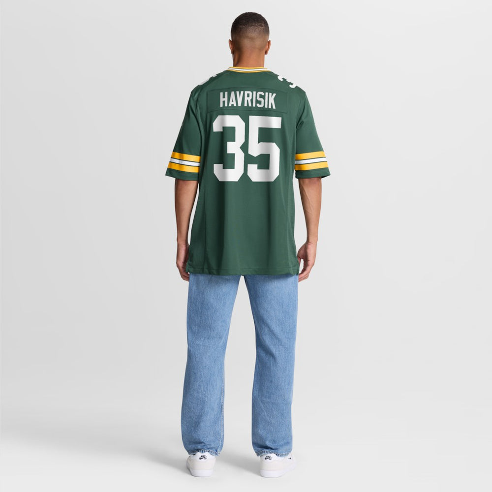 Lucas Havrisik Green Bay Packers Team Game Jersey - Green on sale