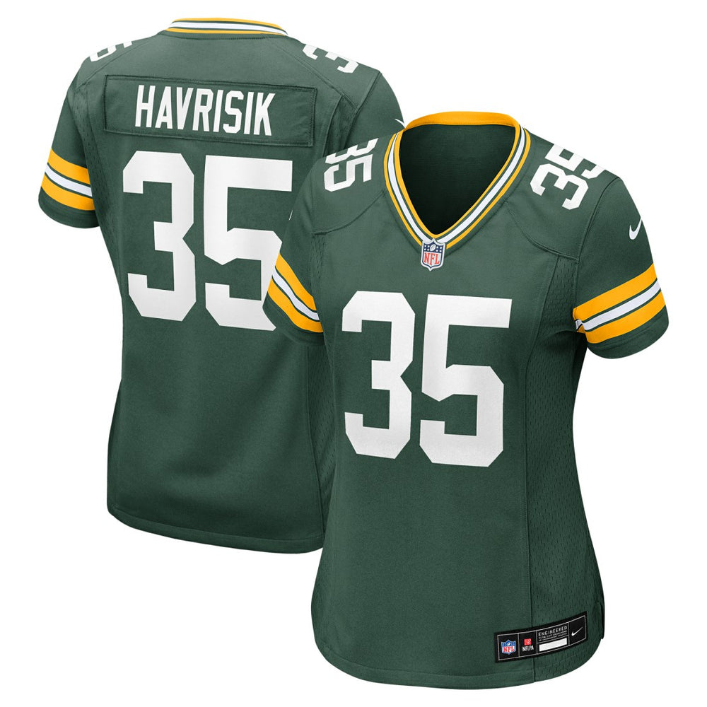 Lucas Havrisik Green Bay Packers Women's Team Game Jersey - Green sale