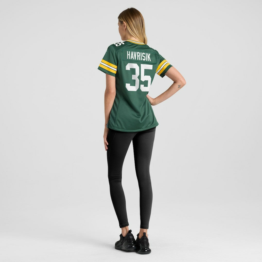 Lucas Havrisik Green Bay Packers Women's Team Game Jersey - Green sale