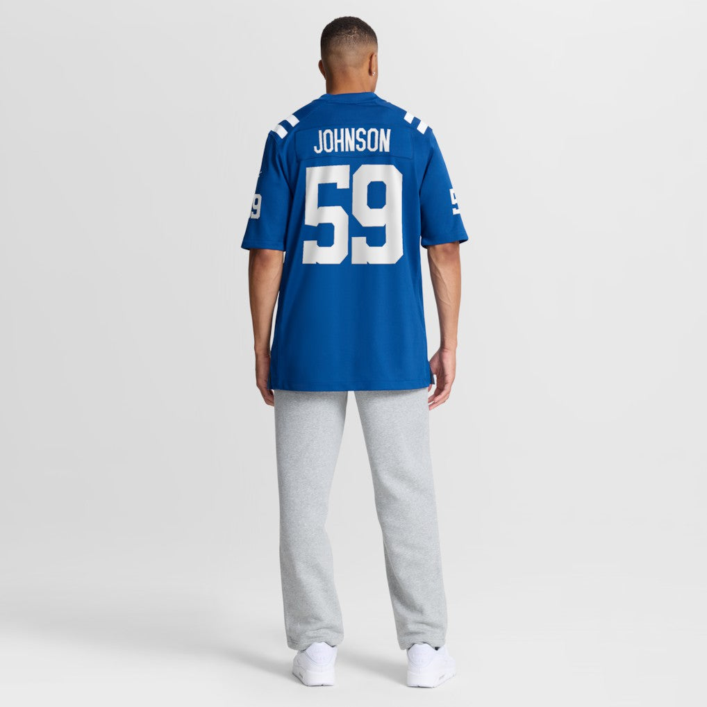 Buddy Johnson Indianapolis Colts Team Game Jersey - Royal cheap