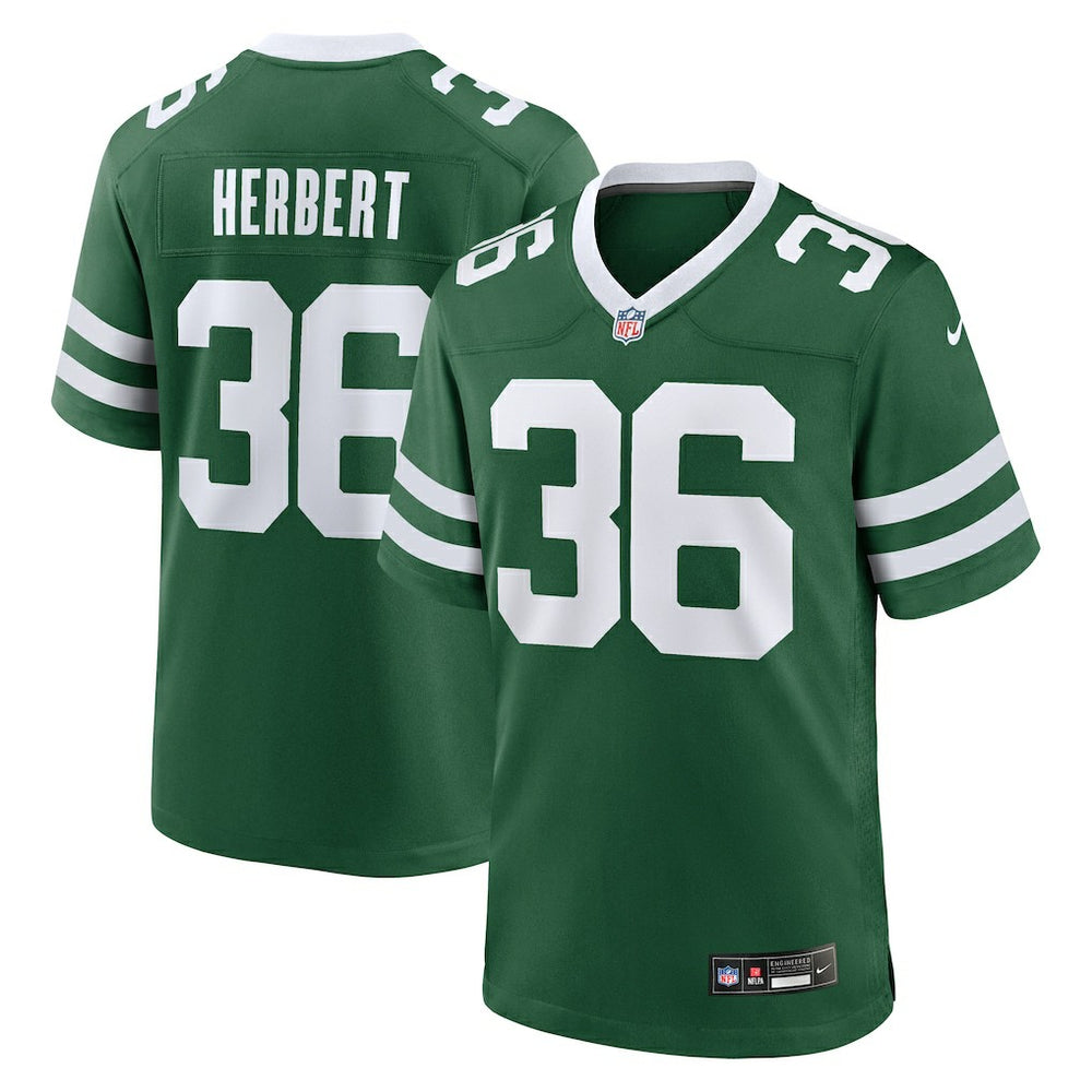 Khalil Herbert New York Jets Team Game Jersey - Legacy Green sale