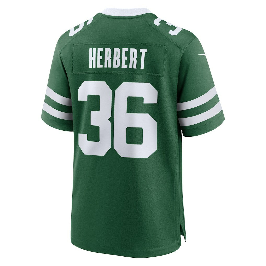 Khalil Herbert New York Jets Team Game Jersey - Legacy Green sale